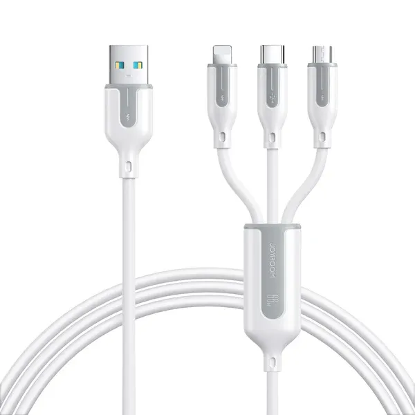 كابل 3X1 متعدد Joyroom A15 | 3.5A