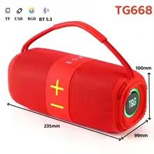 سماعة TG-668 اللاسلكية بلوتوث RGB LED