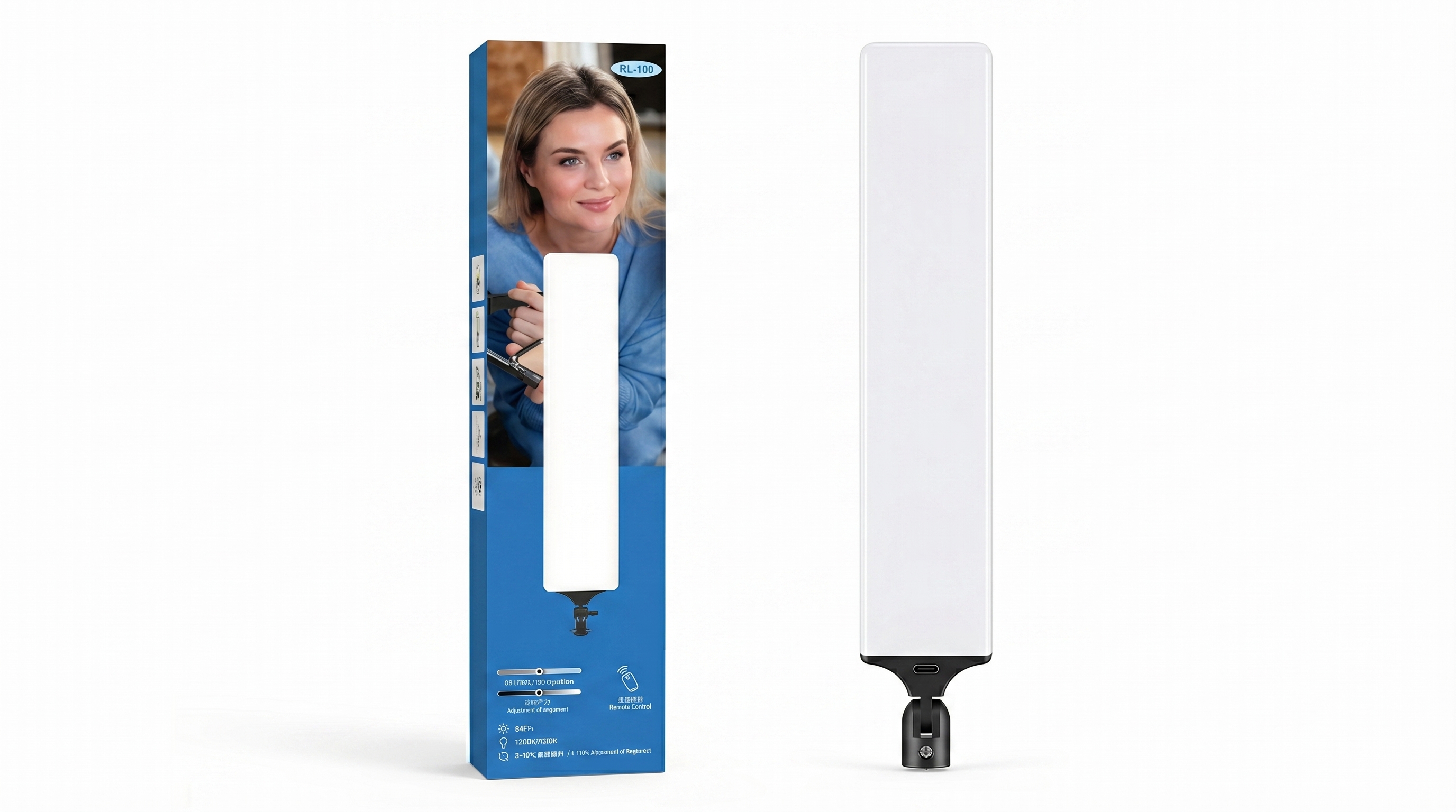 عصا إضاءة RL-100 LED رينج لايت